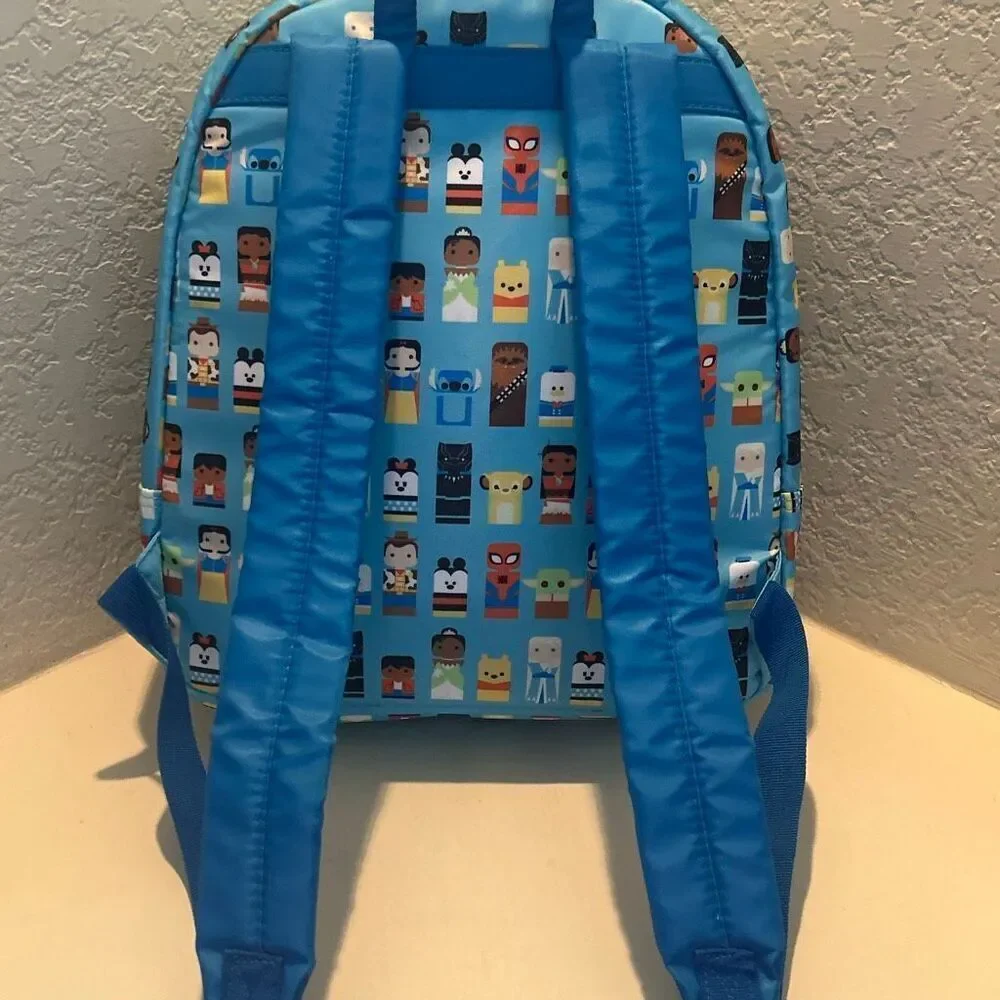 Disney Mini Unified Characters Backpack Blue 100 Year Celebration Edition NEW